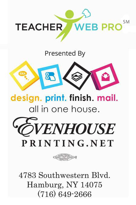Teacher Web Pro is presented by Evenhouse Printing LLC in Hamburg, NY